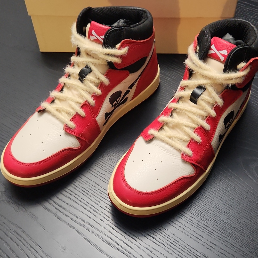 Skull Air 1s interpolated Jordan 1 Like Mens Shoes Size 12 NIB